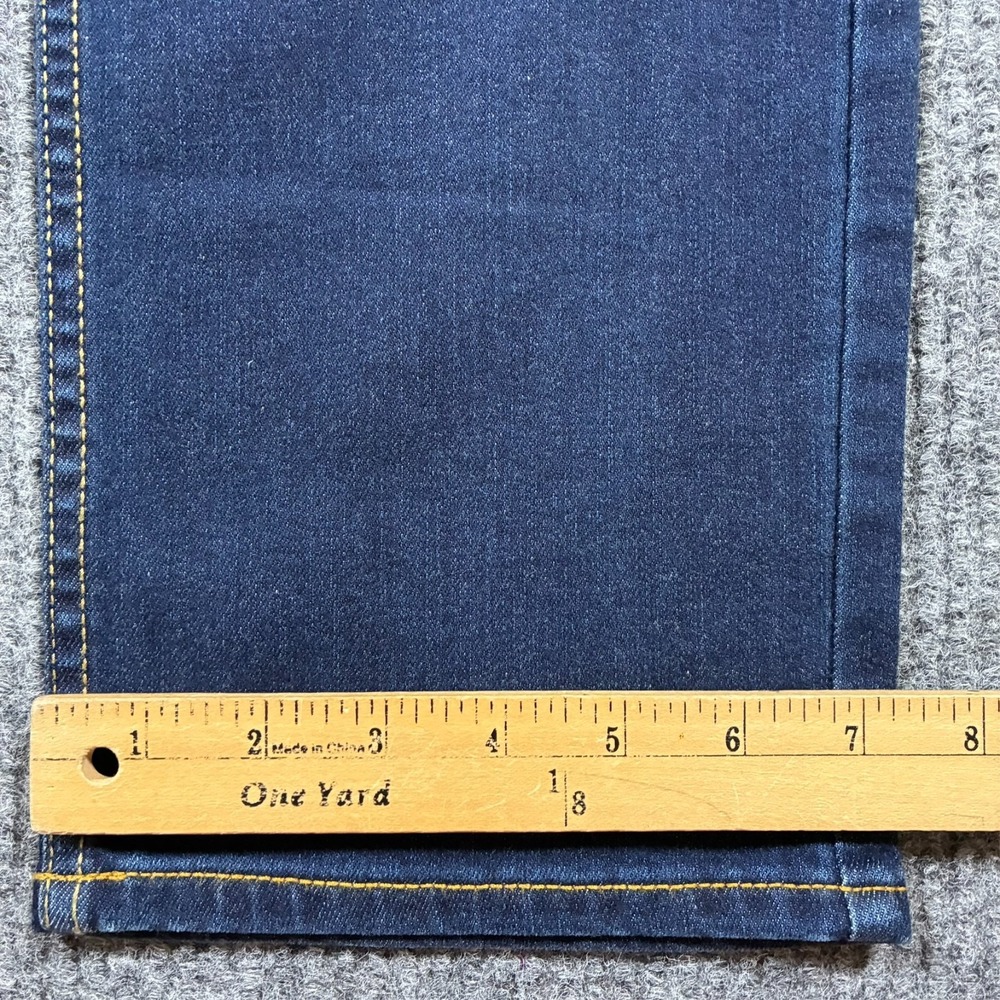 Arizona Jean Co. Womens Super Skinny Jeans Size 17 Dark Wash Denim Mid Rise - Picture 8 of 9